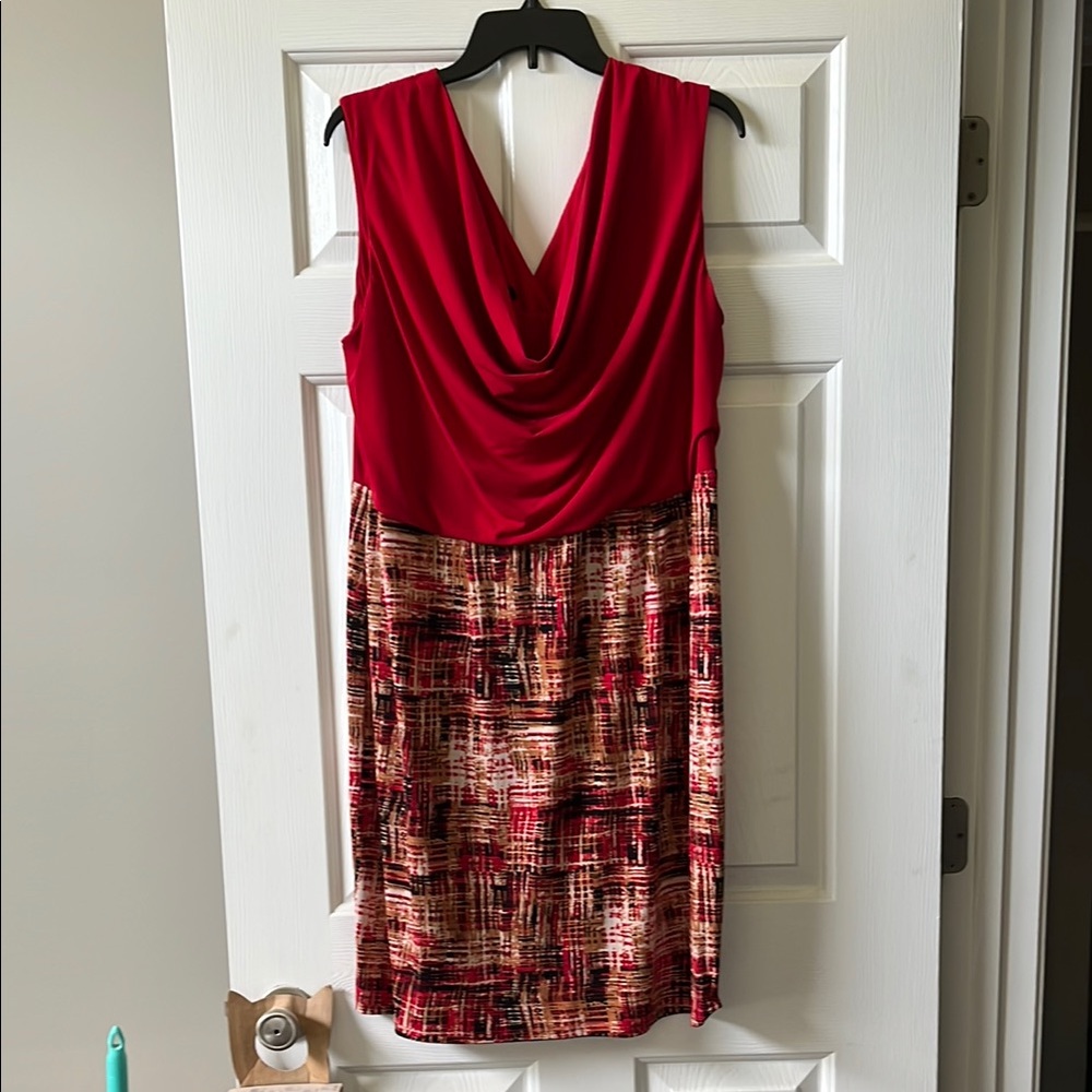Glamour Reversible Red Dress